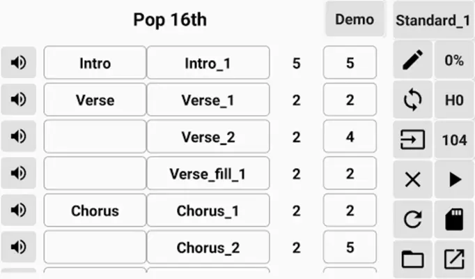 Drum Loop Maker android App screenshot 0